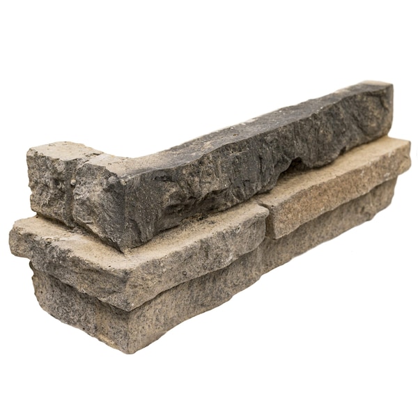 Msi Rockford Multi Corners Pattern Varying Length Natural Concrete corner Wall Tile ZOR-PNL-0180 - main